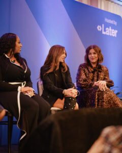 Panelists Lakisha Grant, Kallie Davis, and Jen Taylor