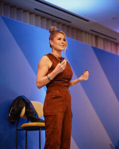 Krista Williams delivers keynote speech at Swipe Up 2025