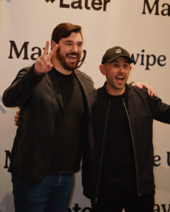 Mavely President Evan Wray and Later CEO Scott Sutton at Swipe Up