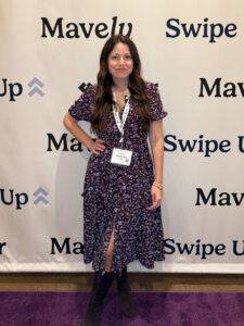 Kristina Roy at the Mavely Swipe Up conference in November 2025