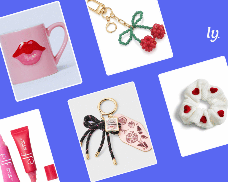 Collection of images from Nicole Brown's MyShop storefront for Valentine's Day