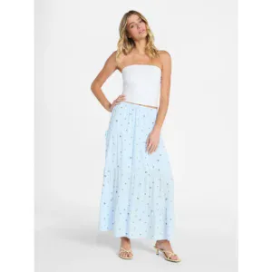 No Boundaries side-tiered maxi skirt - curated MyShop collection by creator Amanda Burrows