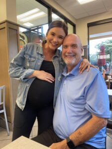 Creator Erin Moody with her father.