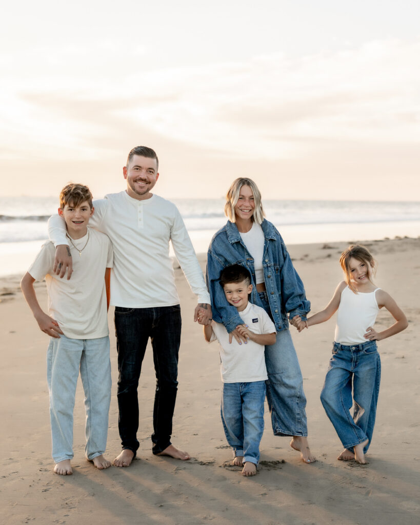 Instagram creator Bonnie Stone with her family