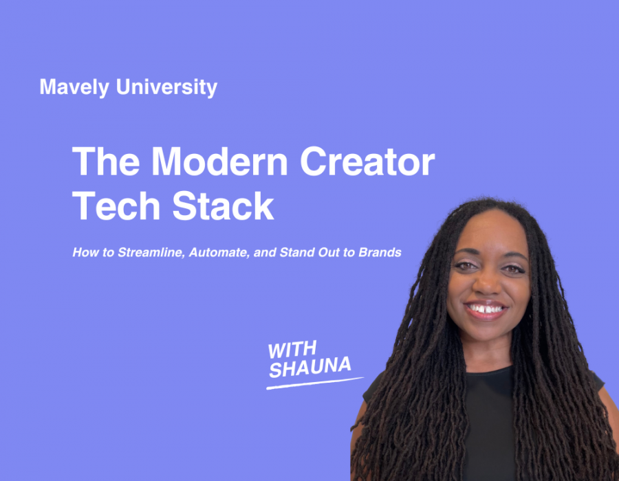 Mavely University creator tech stack