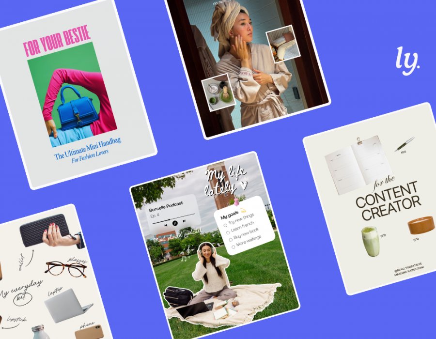 16 free Canva templates for Instagram carousels