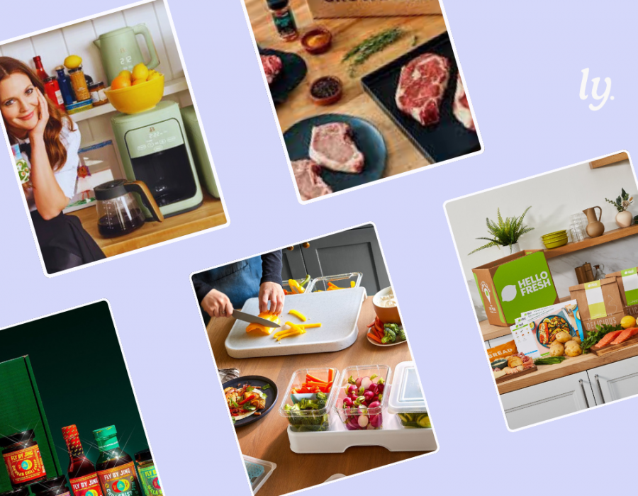 Collage of featured affiliate marketing programs for cooking